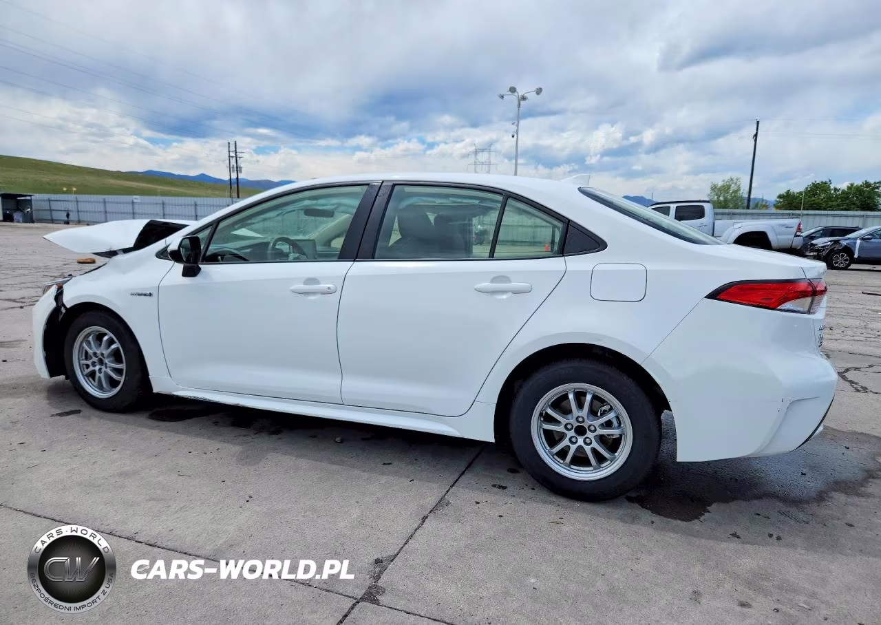 2021 Toyota Corolla Le VIN:JTDEAMDE0MJ016828 - 2