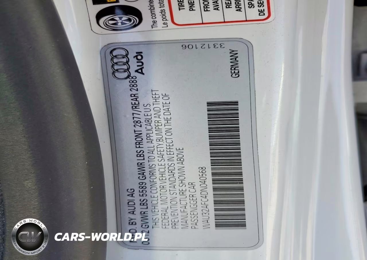 2013 Audi S7 Prestige VIN:WAU32AFC4DN040568 - 12