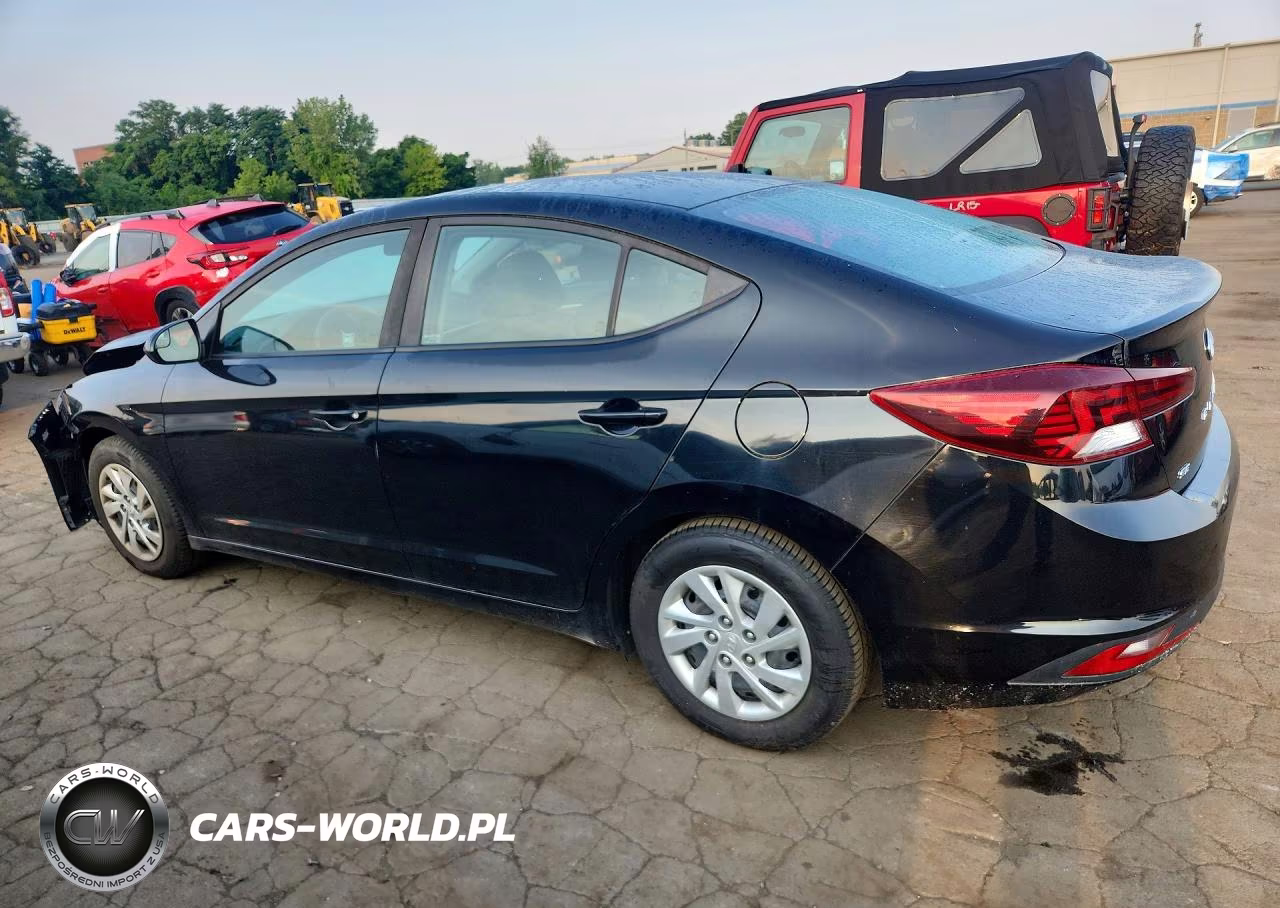 2019 Hyundai Elantra Se VIN:KMHD74LF7KU854995 - 2