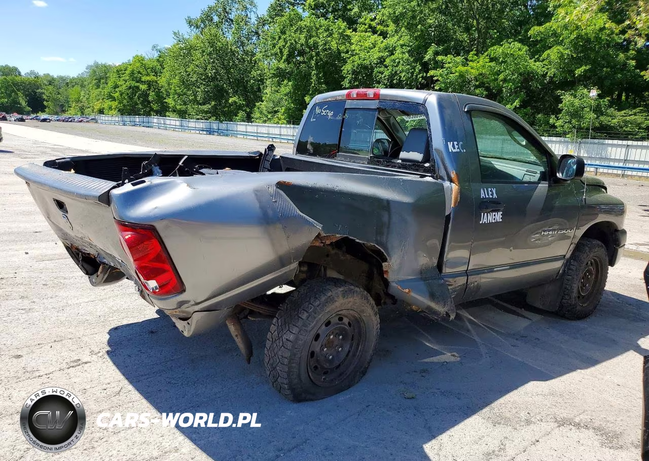2007 Dodge Ram 1500 St VIN:1D7HU16N77J572483 - 3