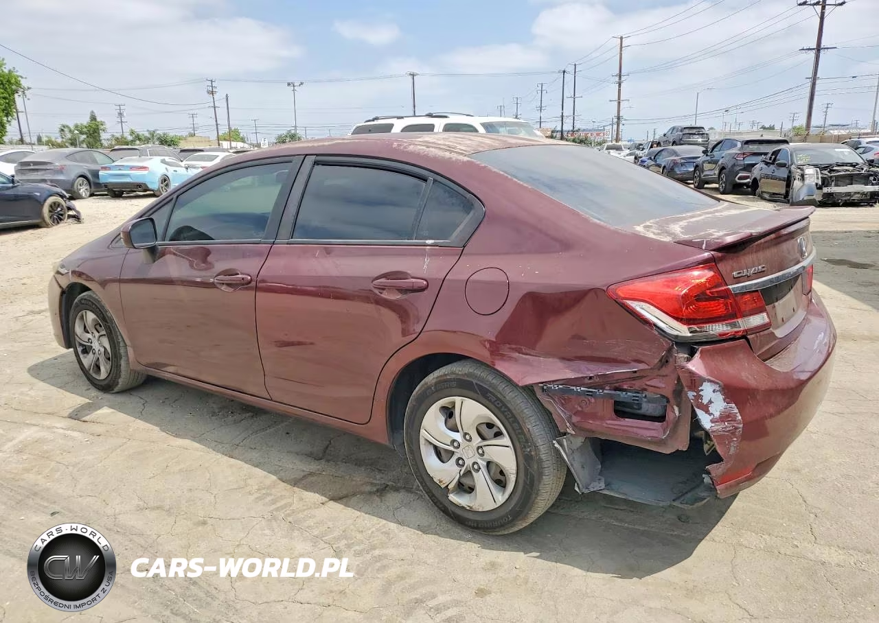 2015 Honda Civic Lx VIN:2HGFB2F52FH547098 - 2