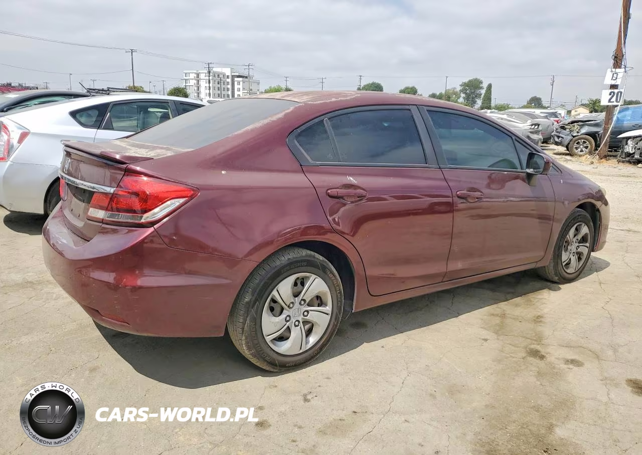 2015 Honda Civic Lx VIN:2HGFB2F52FH547098 - 3