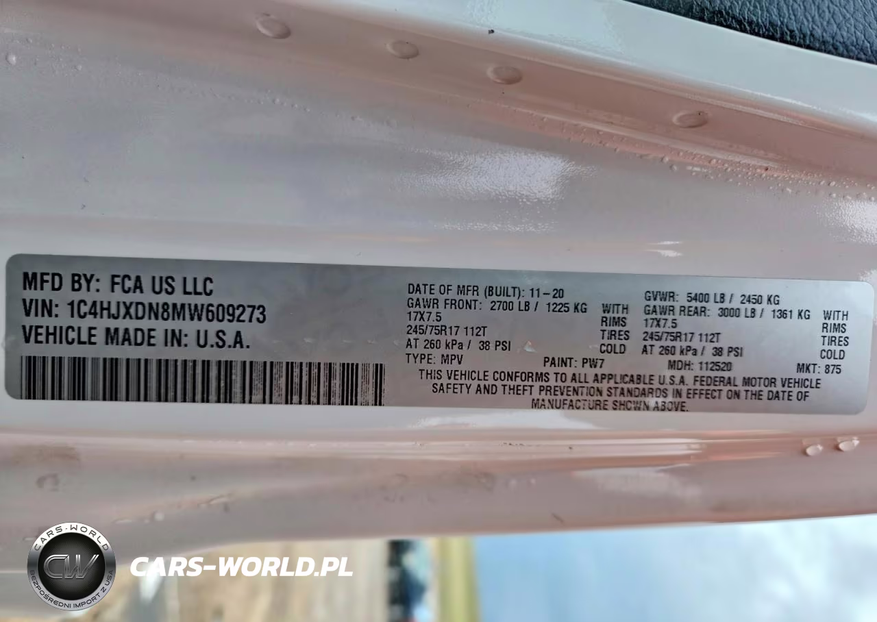 2021 Jeep Wrangler Unlimited Sport VIN:1C4HJXDN8MW609273 - 14