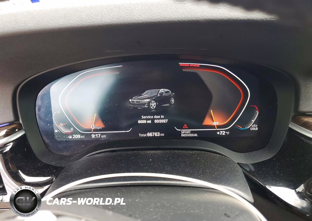 2021 BMW 530 I VIN:WBA53BH07MCF26420 - 9