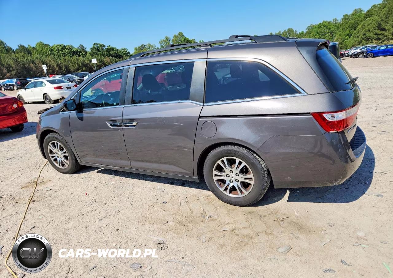 2012 Honda Odyssey Exl VIN:5FNRL5H66CB133100 - 2