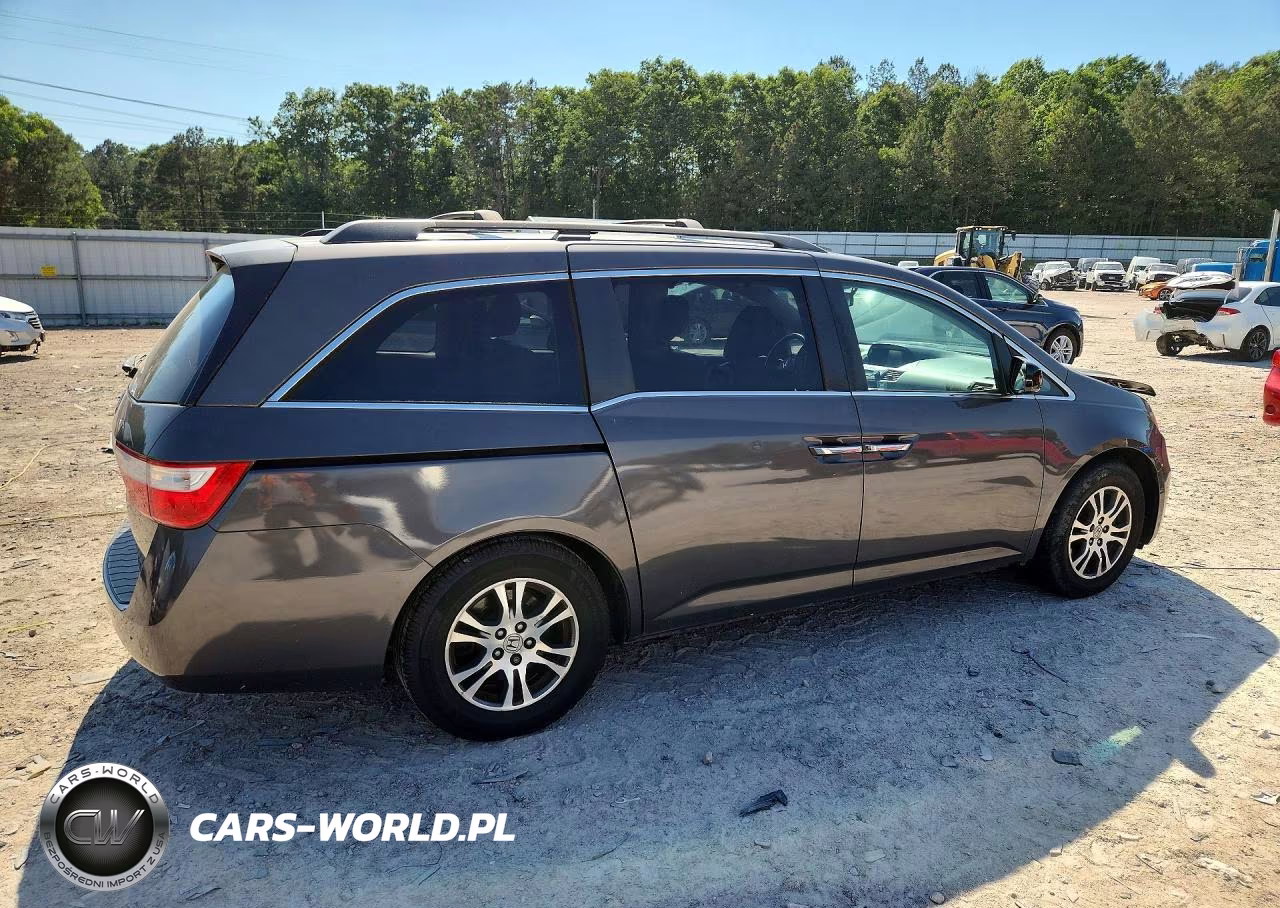 2012 Honda Odyssey Exl VIN:5FNRL5H66CB133100 - 3