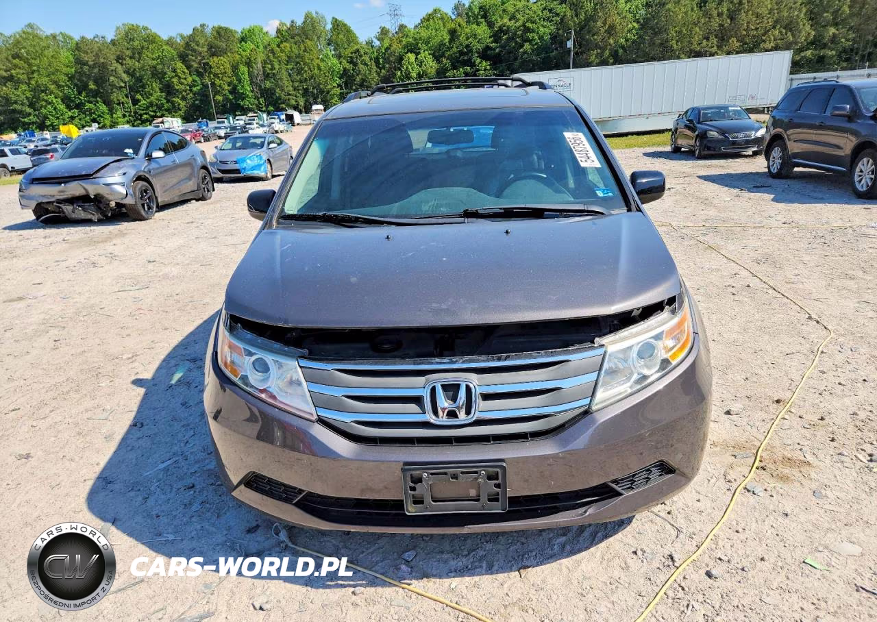 2012 Honda Odyssey Exl VIN:5FNRL5H66CB133100 - 5