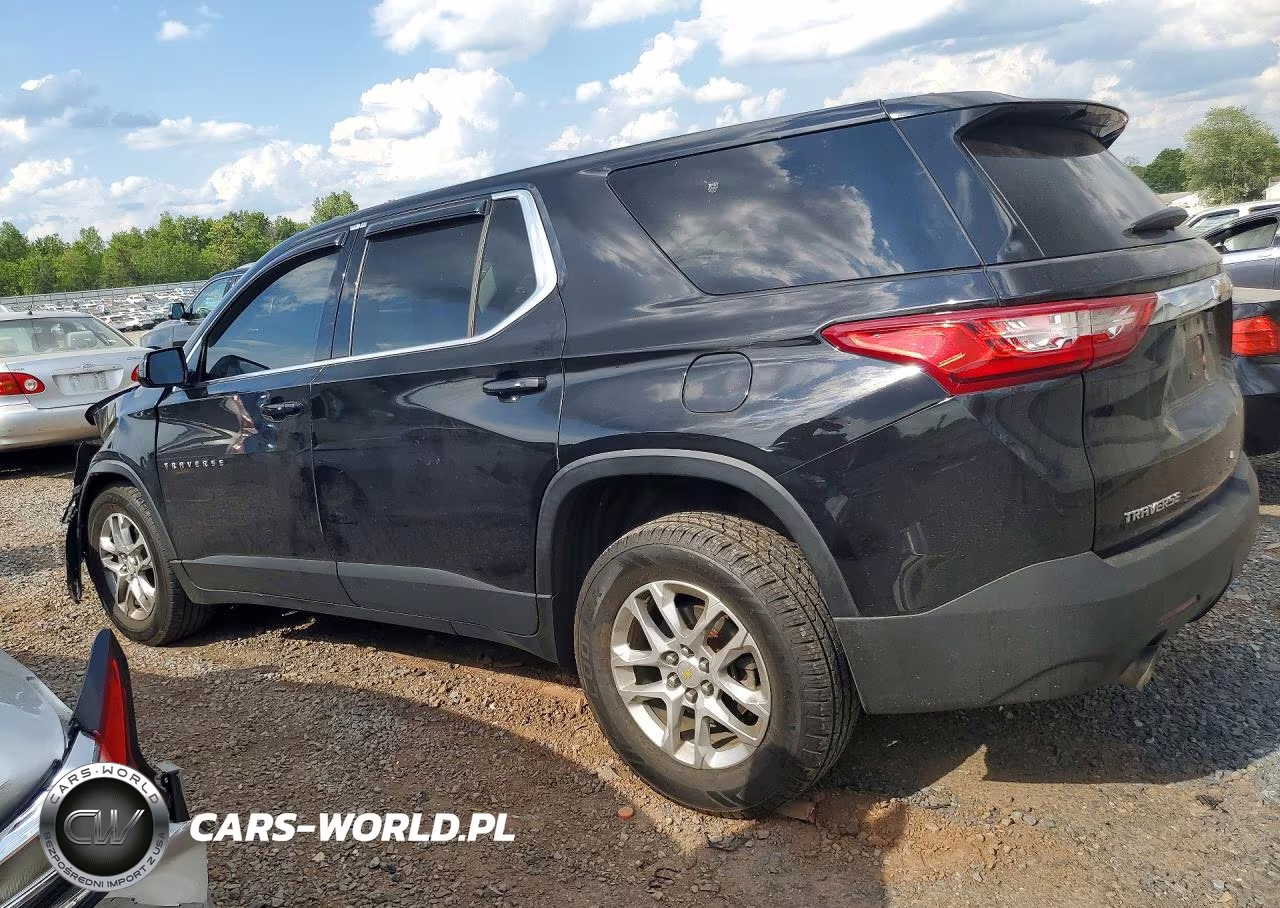 2020 Chevrolet Traverse Ls VIN:1GNEVFKWXLJ105744 - 2