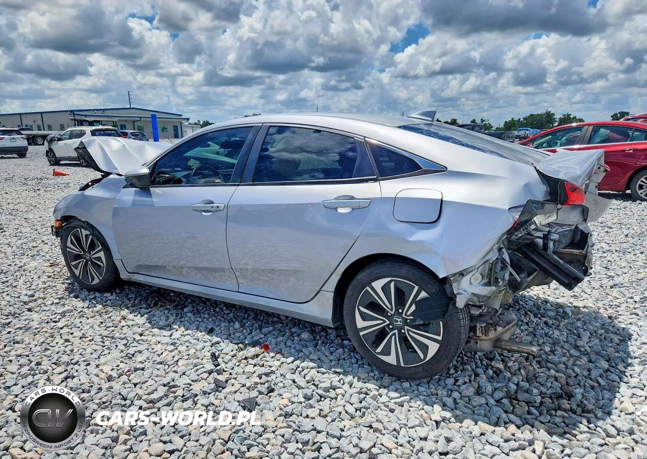 2016 Honda Civic Exl VIN:2HGFC1F72GH646661 - 2