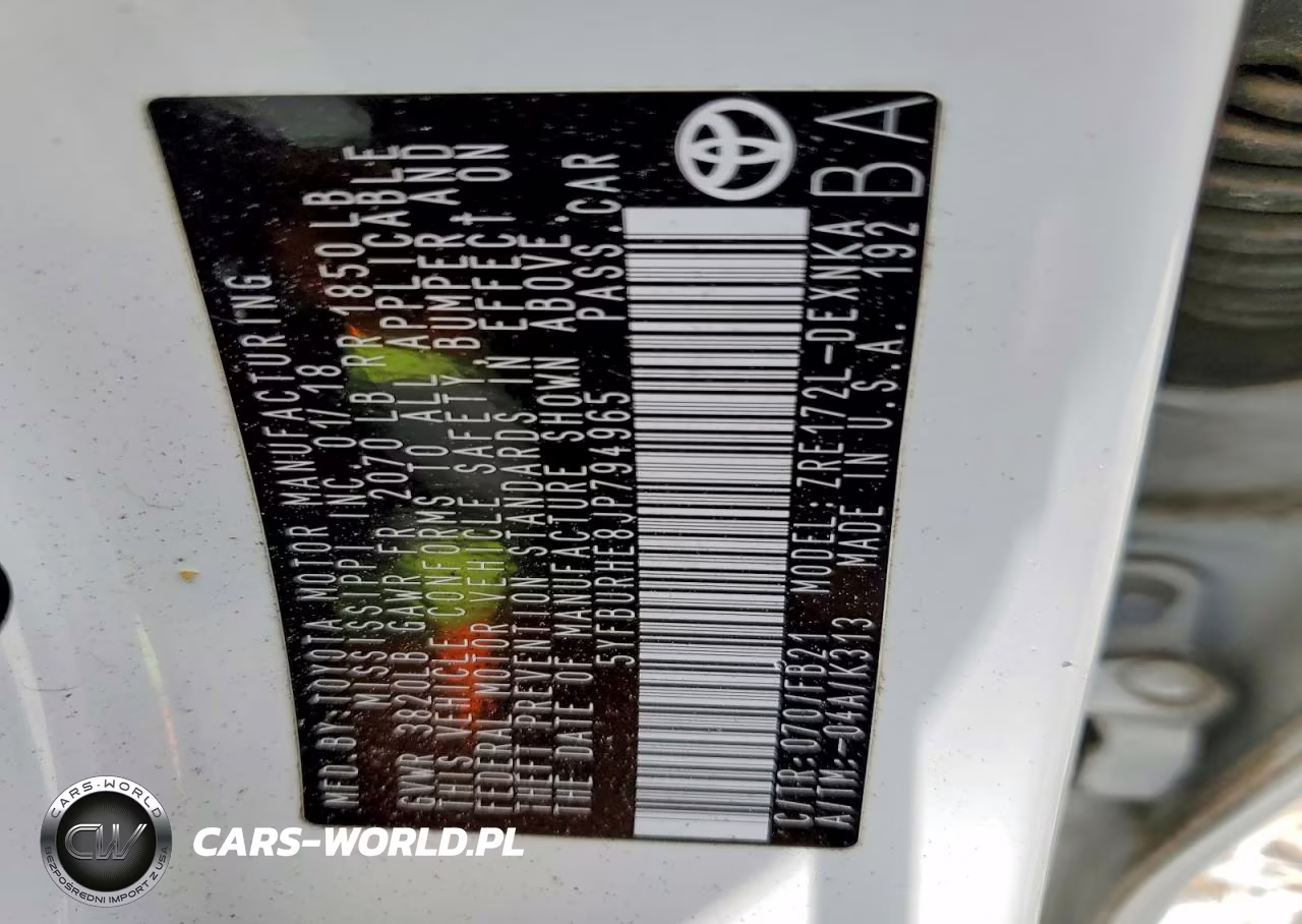 2018 Toyota Corolla Le VIN:5YFBURHE8JP794965 - 12