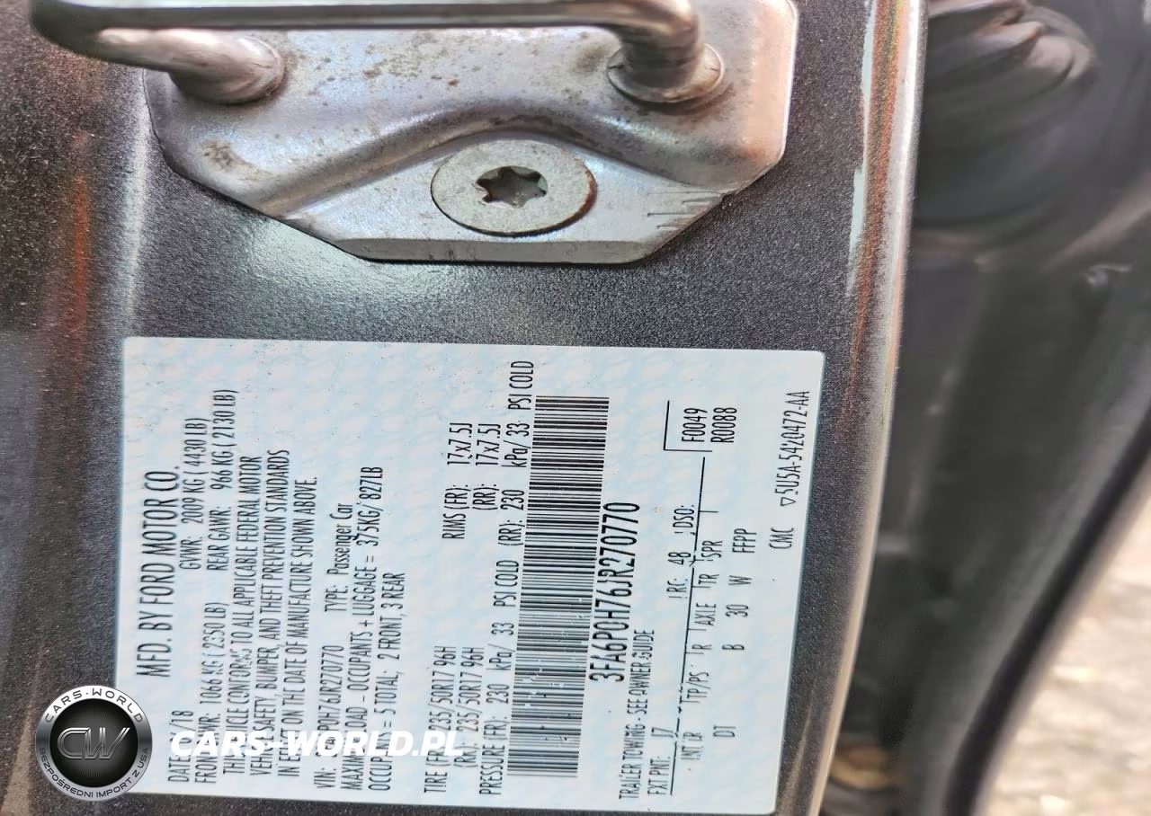 2018 Ford Fusion Se VIN:3FA6P0H76JR270770 - 12