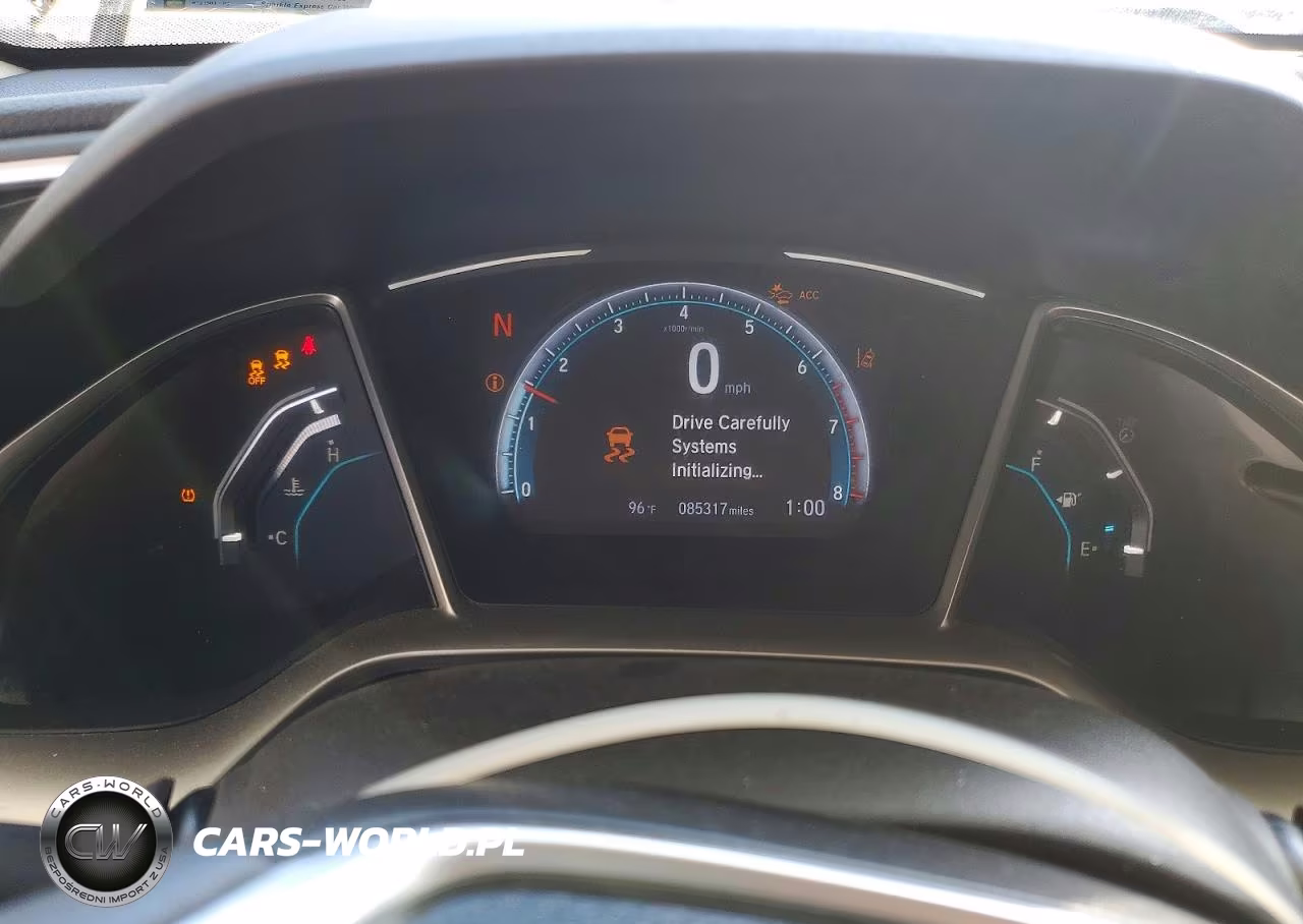 2020 Honda Civic Ex VIN:19XFC1F37LE007807 - 9