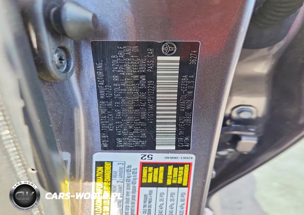 2023 Toyota Camry Se VIN:4T1G11AK1PU122219 - 13