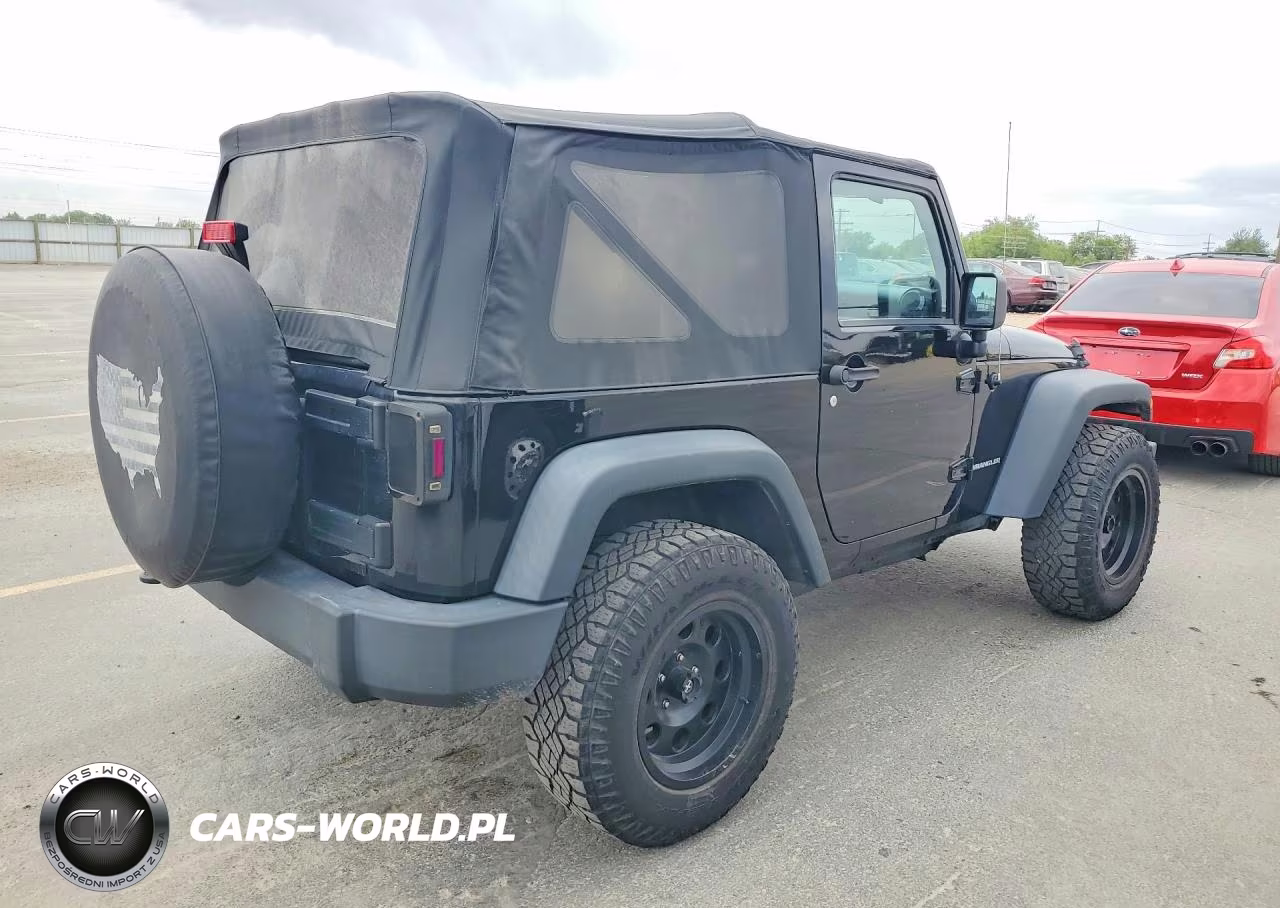 2013 Jeep Wrangler Sport VIN:1C4AJWAG7DL657933 - 3