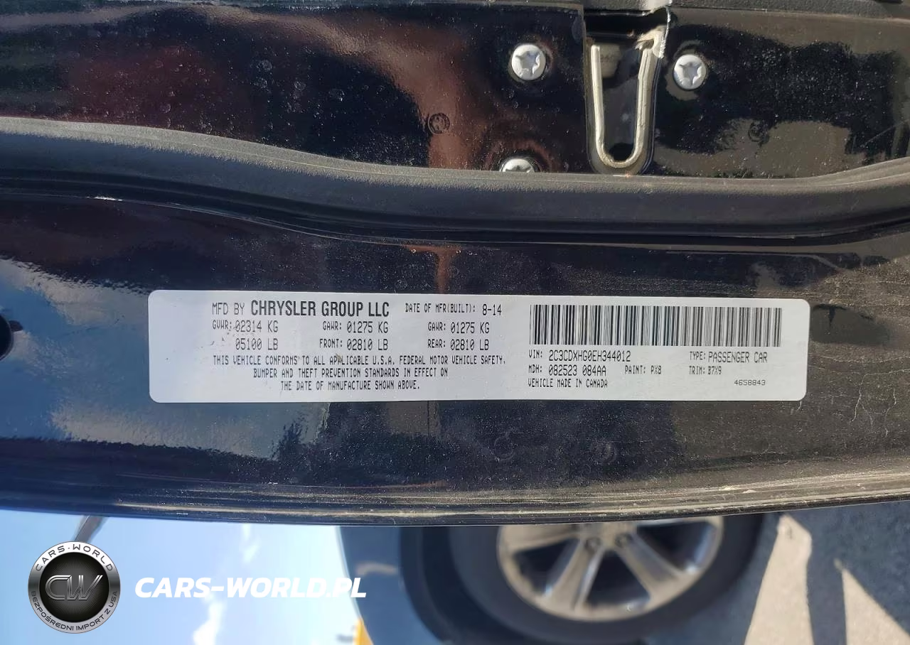 2014 Dodge Charger Sxt VIN:2C3CDXHG0EH344012 - 12