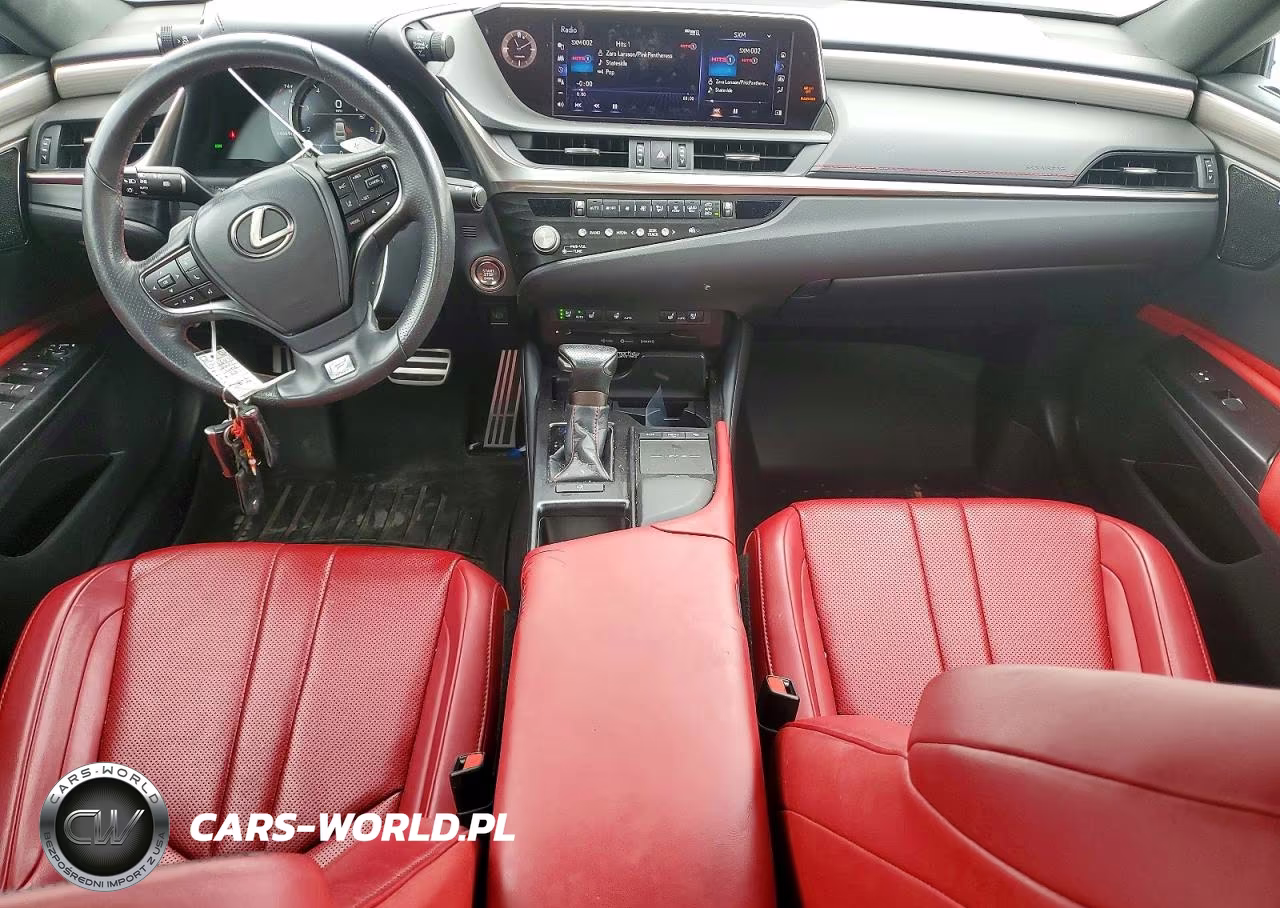 2021 Lexus Es 350 F Sport VIN:58AGZ1B13MU093647 - 8