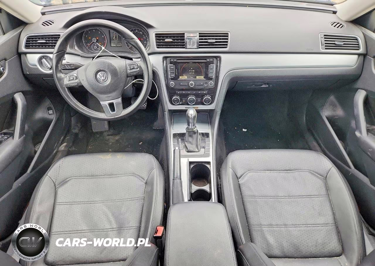 2012 Volkswagen Passat Se VIN:1VWBP7A33CC037520 - 8
