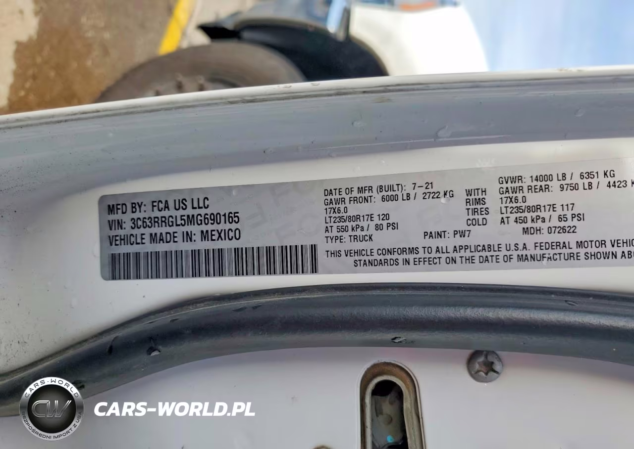 2021 Ram 3500 Tradesman VIN:3C63RRGL5MG690165 - 12