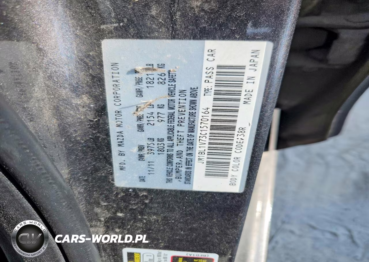 2012 Mazda 3 I VIN:JM1BL1V73C1570164 - 12
