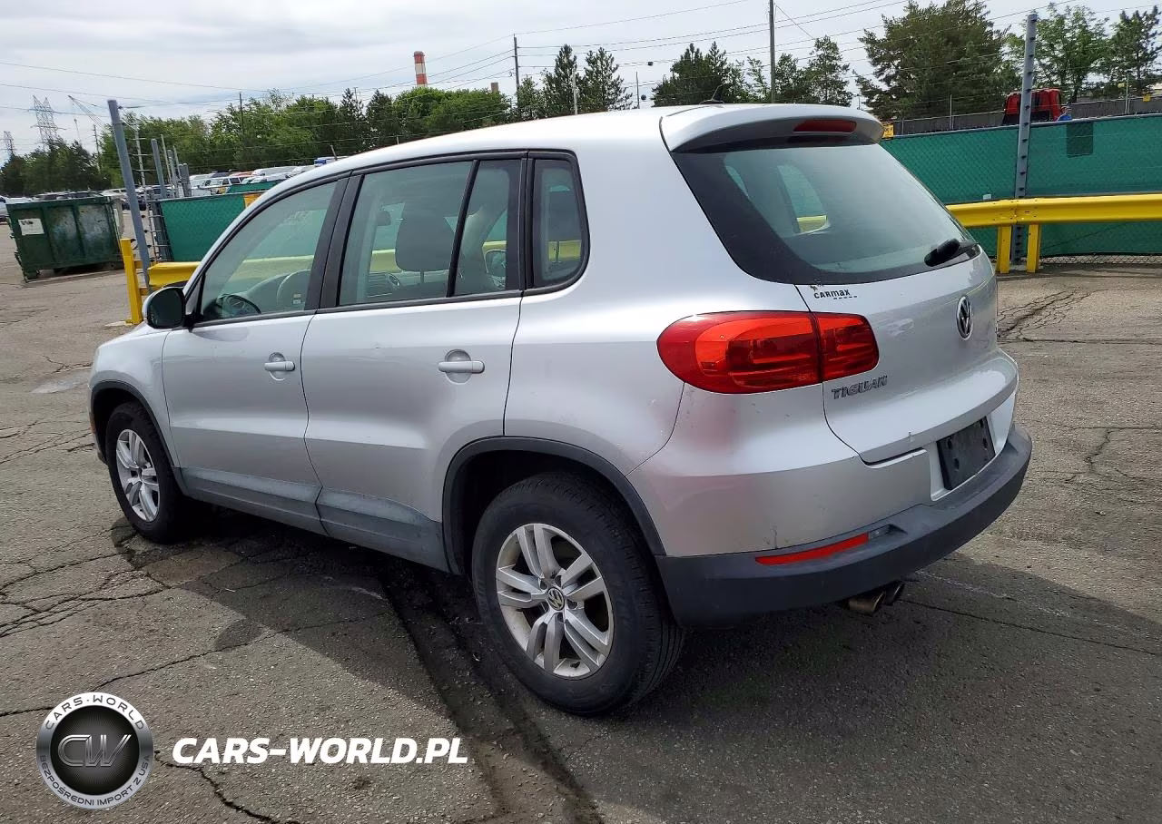 2014 Volkswagen Tiguan S VIN:WVGAV3AX0EW623847 - 2