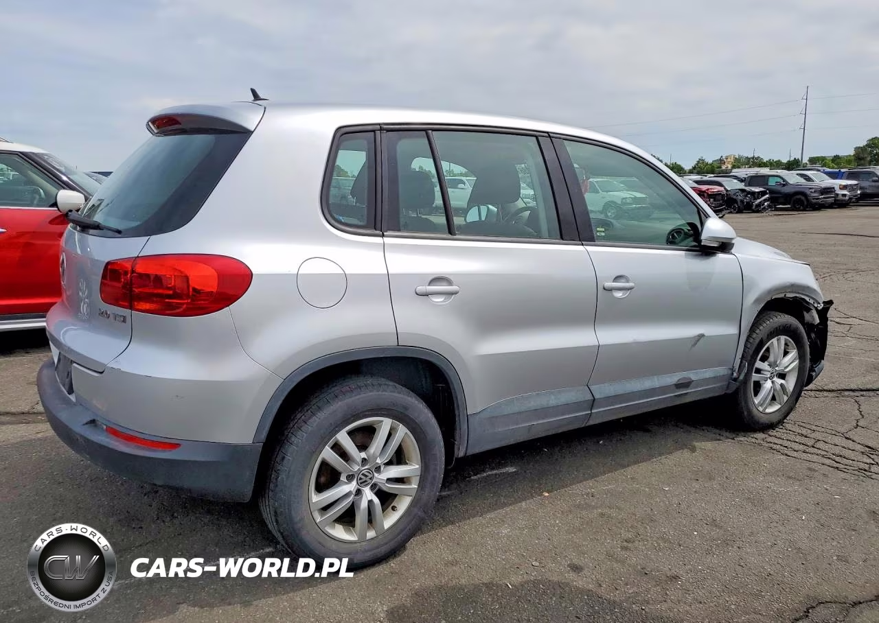 2014 Volkswagen Tiguan S VIN:WVGAV3AX0EW623847 - 3