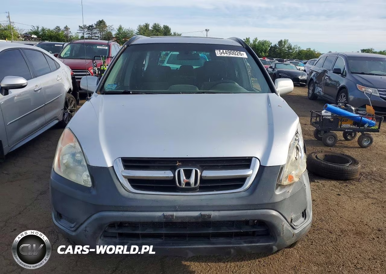 2002 Honda Crv Awd VIN:SHSRD78852U010289 - 5