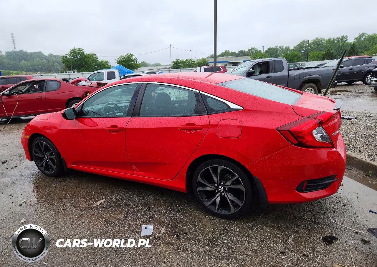 2019 Honda Civic Sport VIN:2HGFC2F89KH578298 - 2