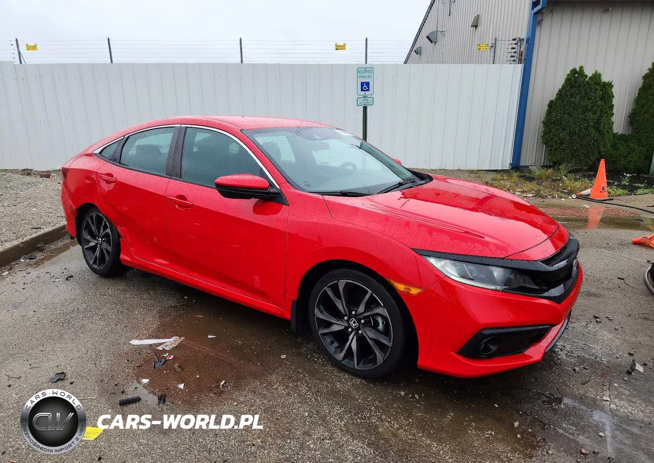 2019 Honda Civic Sport VIN:2HGFC2F89KH578298 - 4