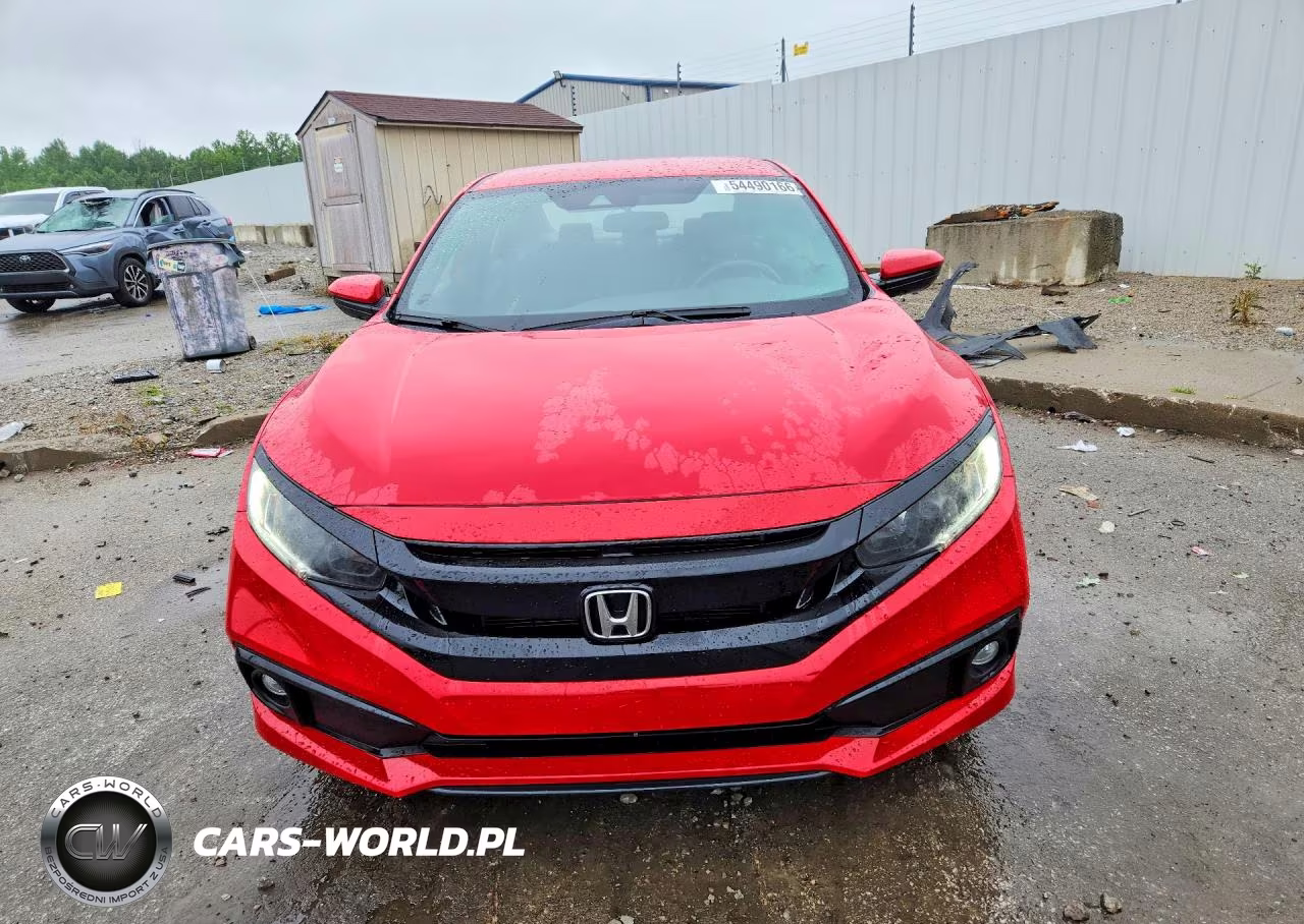 2019 Honda Civic Sport VIN:2HGFC2F89KH578298 - 5
