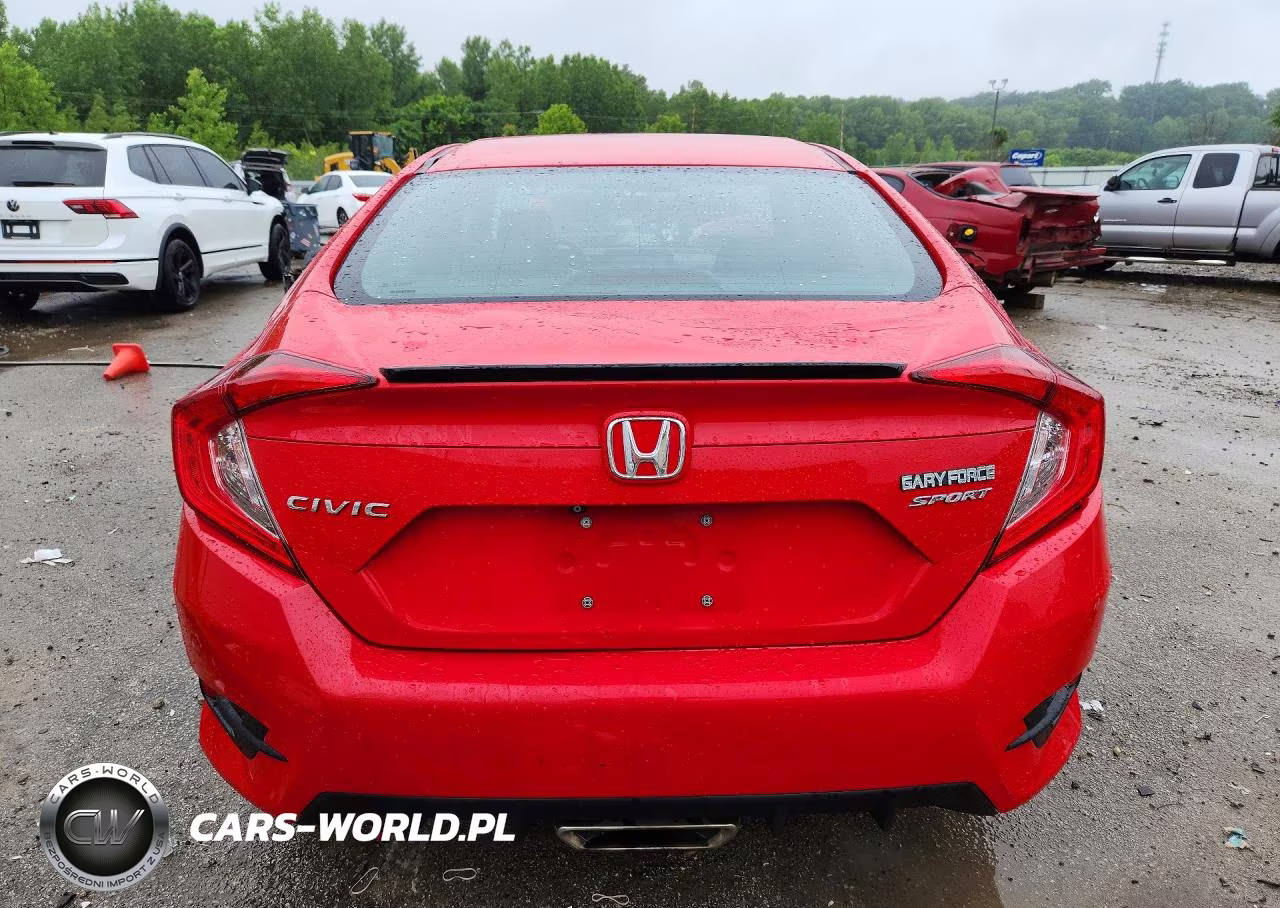 2019 Honda Civic Sport VIN:2HGFC2F89KH578298 - 6