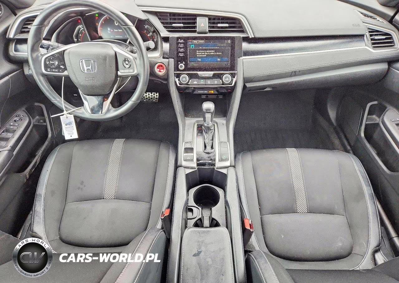 2019 Honda Civic Sport VIN:2HGFC2F89KH578298 - 8