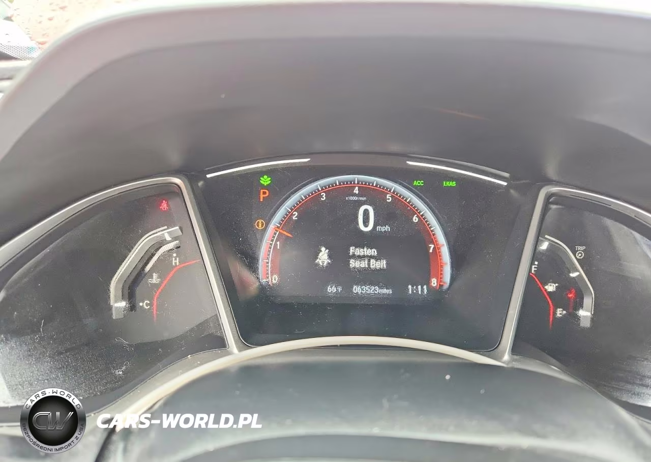 2019 Honda Civic Sport VIN:2HGFC2F89KH578298 - 9