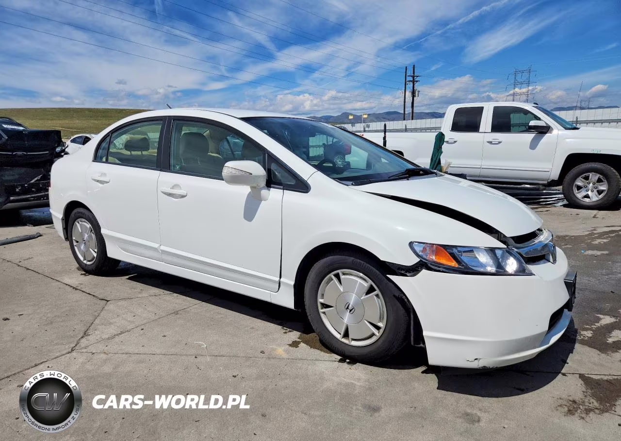 2007 Honda Civic Hybrid VIN:JHMFA36207S025673 - 4