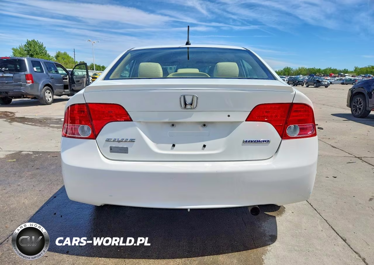 2007 Honda Civic Hybrid VIN:JHMFA36207S025673 - 6