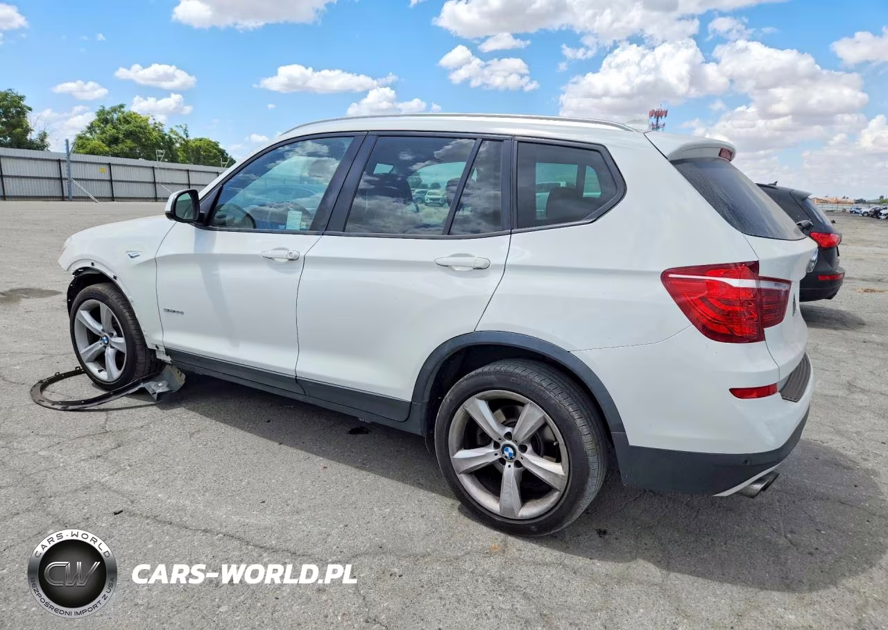 2017 BMW X3 Sdrive28I VIN:5UXWZ7C31H0V91187 - 2
