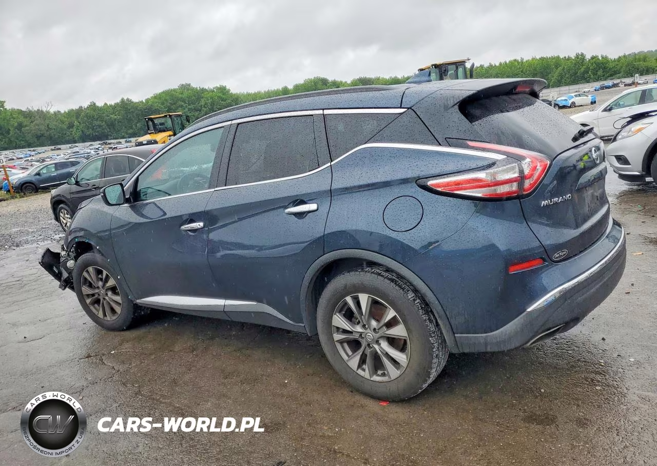 2018 Nissan Murano Sv VIN:5N1AZ2MH4JN126335 - 2