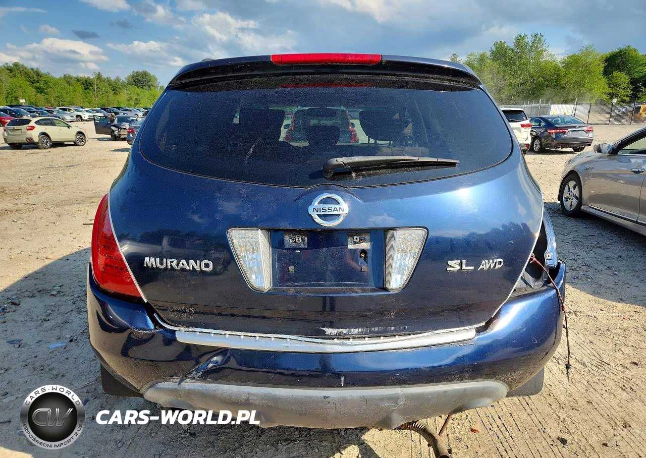 2006 Nissan Murano S VIN:JN8AZ08W96W535096 - 6