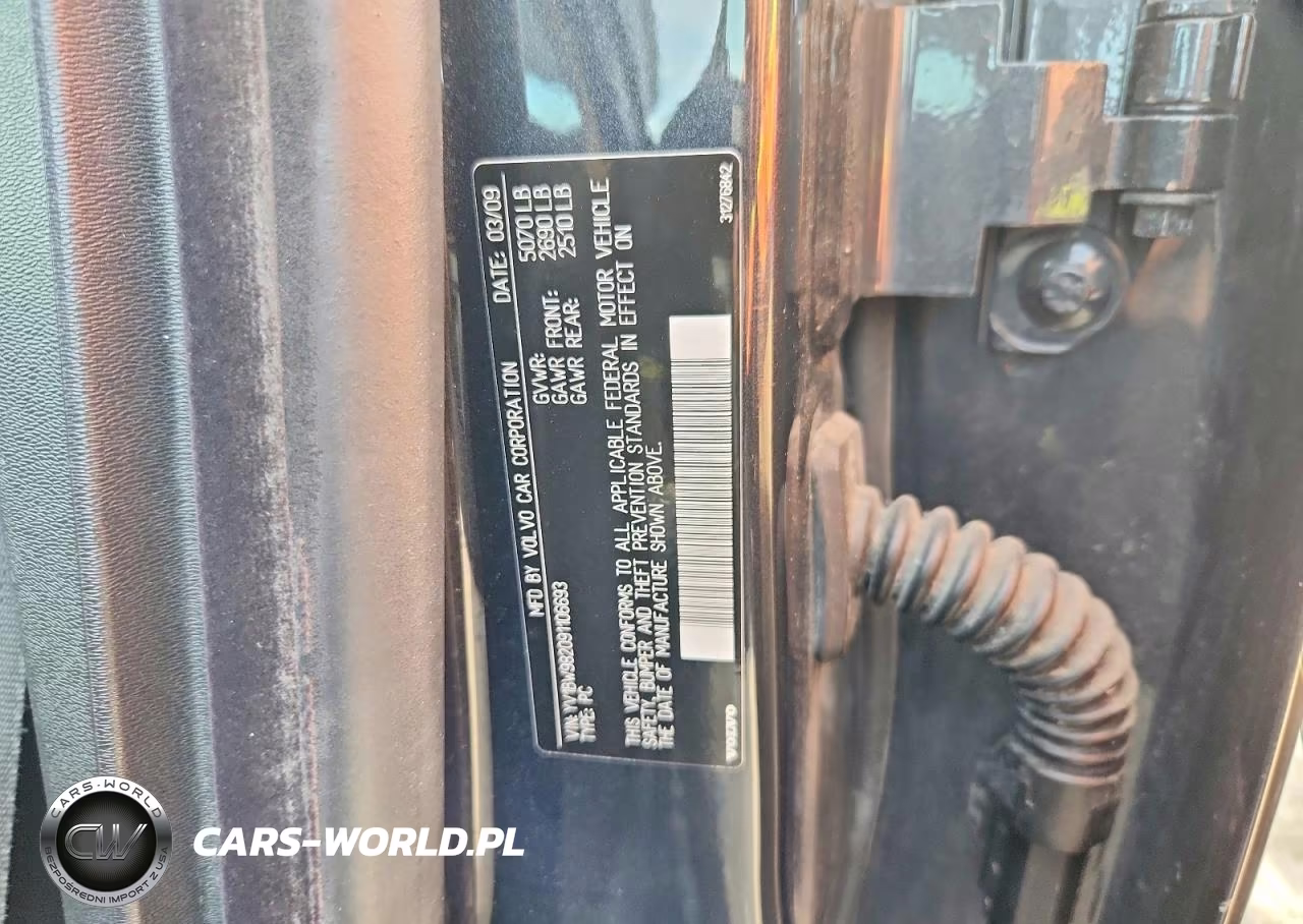 2009 Volvo V70 3.2 VIN:YV1BW982091106693 - 13