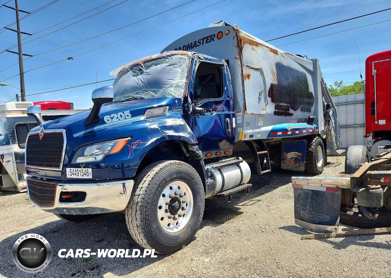2023 International Mv607 Refuse Truck VIN:3HAEUTAN8PL034122 - 2