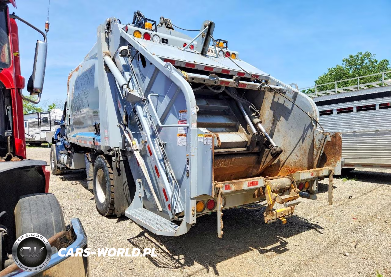 2023 International Mv607 Refuse Truck VIN:3HAEUTAN8PL034122 - 3