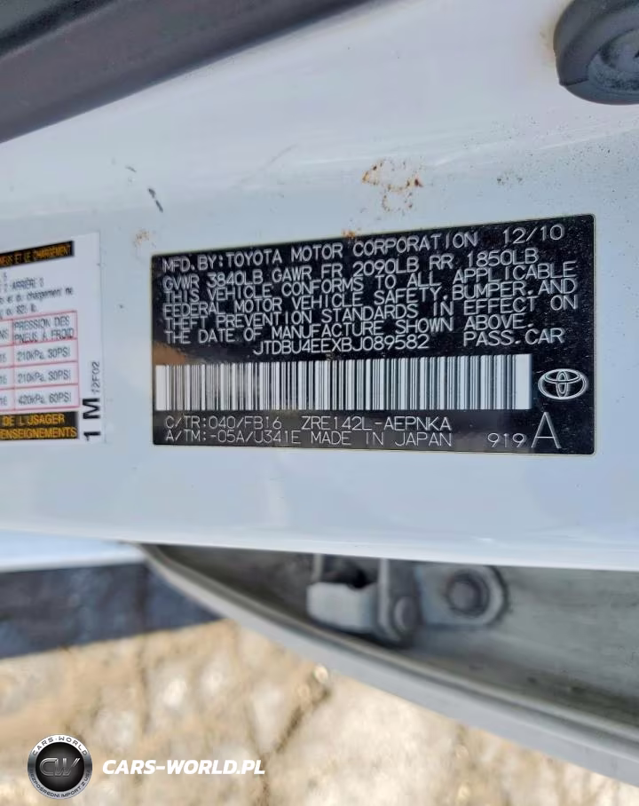 2011 Toyota Corolla Le VIN:JTDBU4EEXBJ089582 - 12