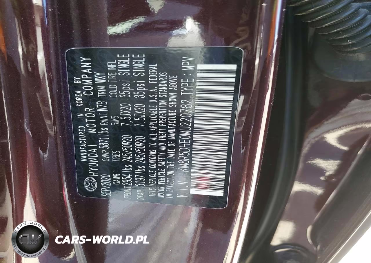 2021 Hyundai Palisade Limited VIN:KM8R5DHE0MU220782 - 13
