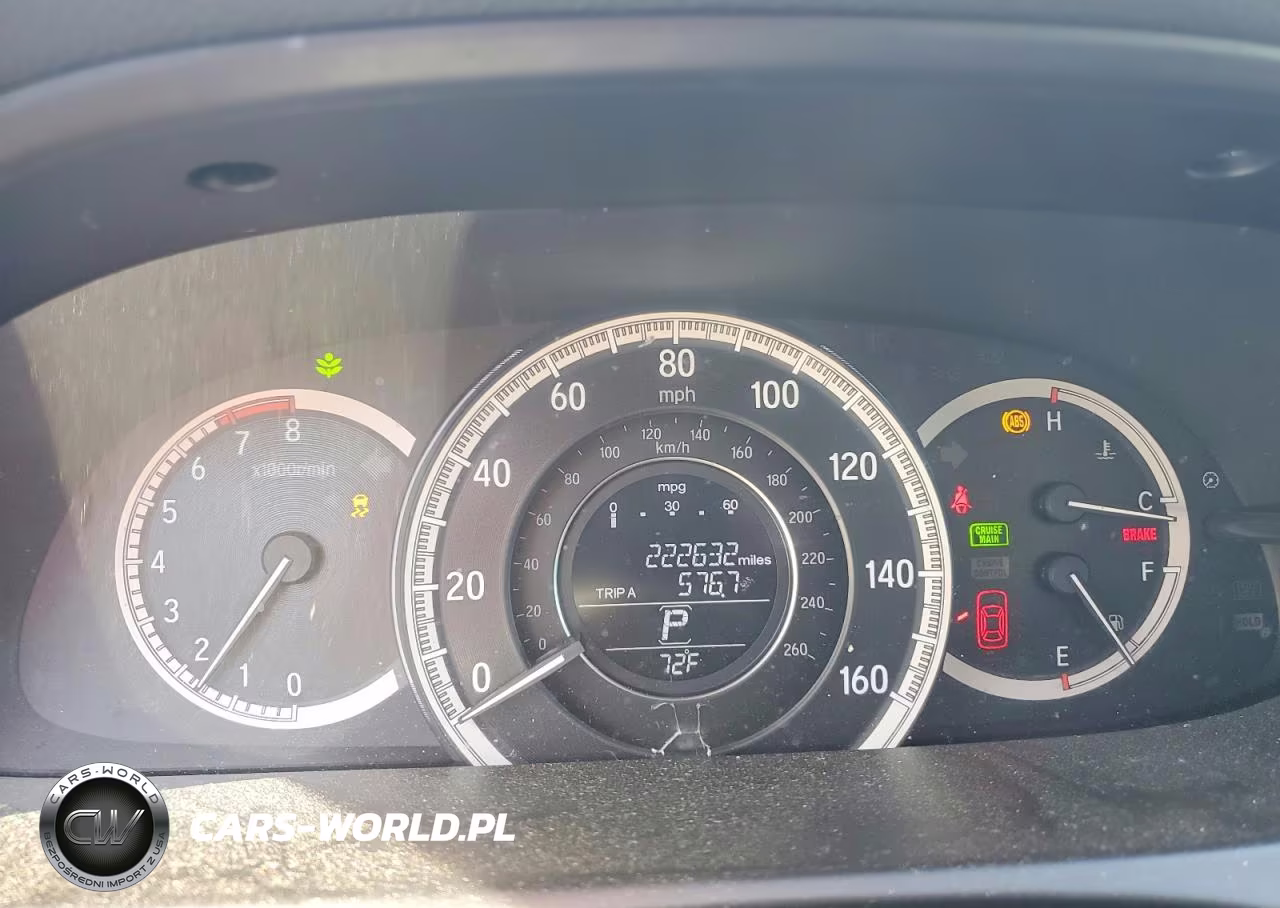 2017 Honda Accord Ex VIN:1HGCR2F73HA200574 - 9