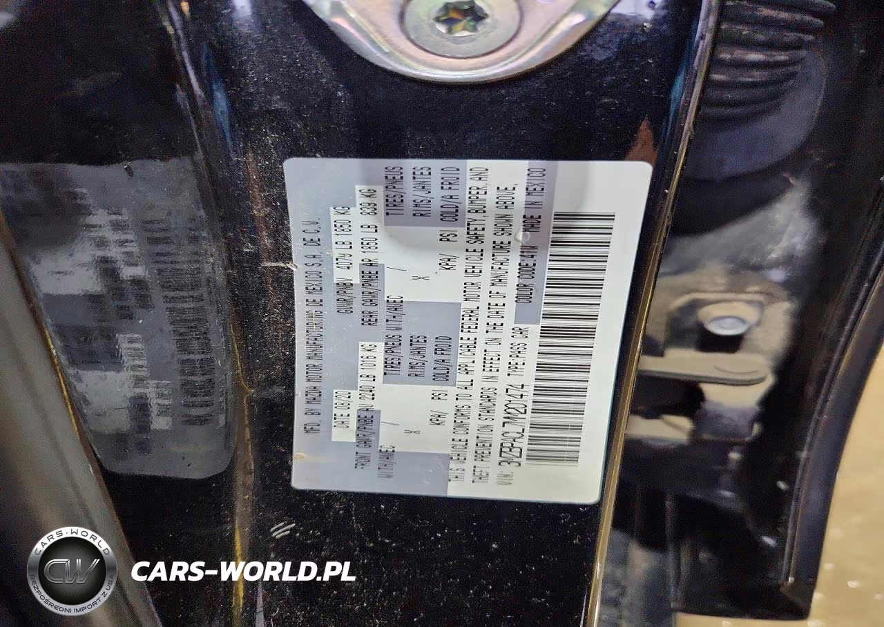 2021 Mazda 3 Preferred VIN:3MZBPACL7MM201474 - 12