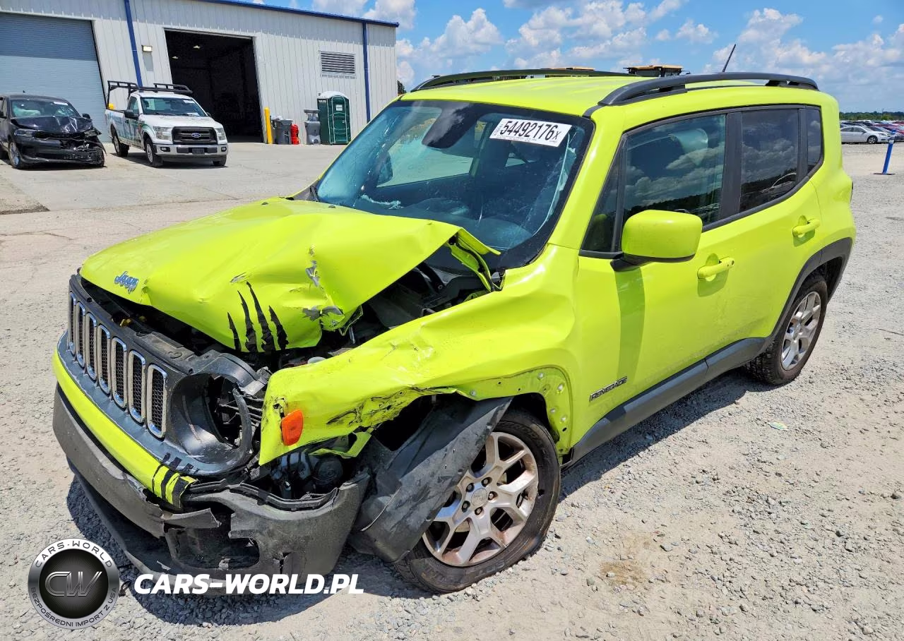 2017 Jeep Renegade Latitude VIN:ZACCJBBB7HPG49935 - 1