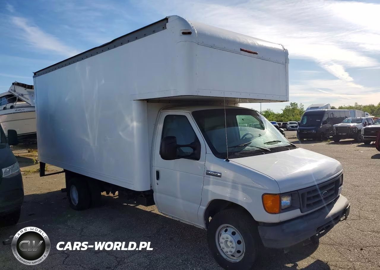 2007 Ford E450 Box Truck VIN:1FDXE45P27DA56002 - 4