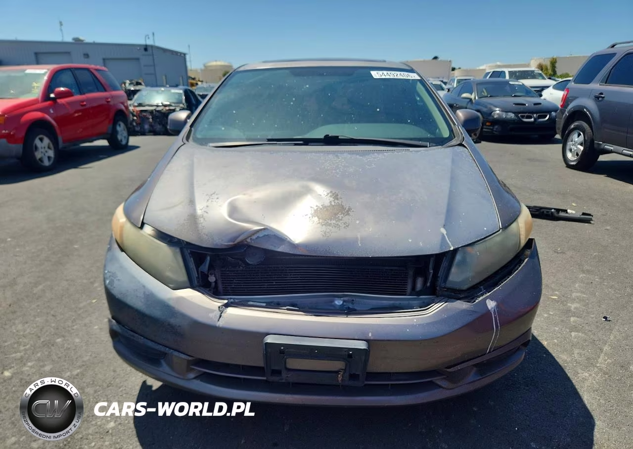 2012 Honda Civic Ex VIN:2HGFB2F8XCH588035 - 5