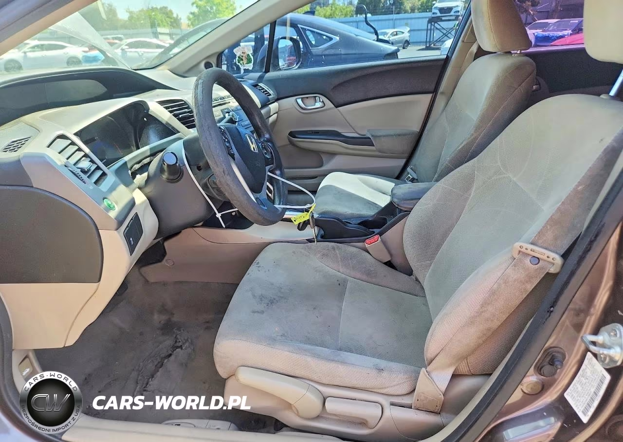 2012 Honda Civic Ex VIN:2HGFB2F8XCH588035 - 7