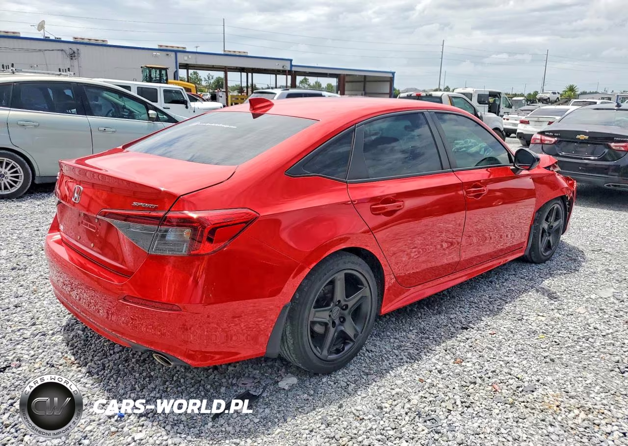 2022 Honda Civic Sport VIN:2HGFE2F57NH580183 - 3