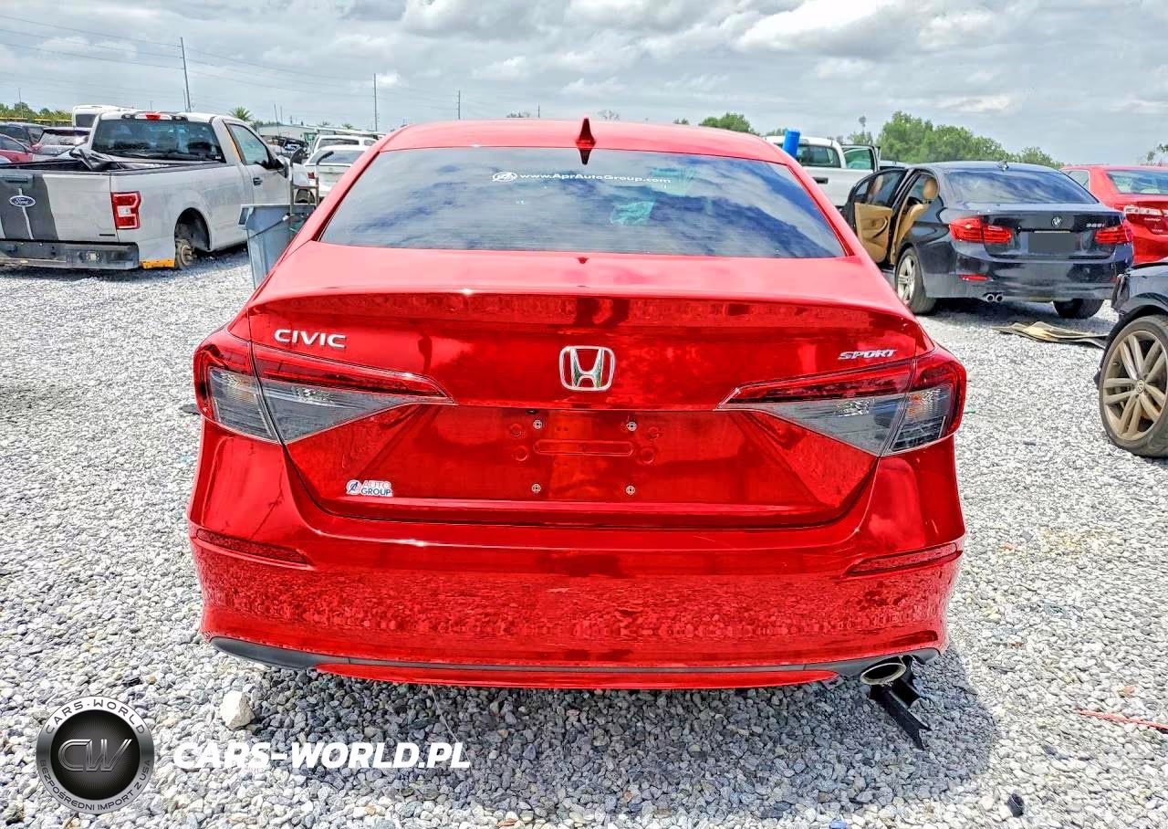 2022 Honda Civic Sport VIN:2HGFE2F57NH580183 - 6